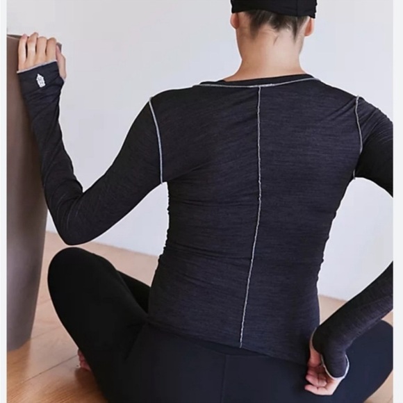 FP Movement by Free People Black Long Sleeve Top - Picture 11 of 11